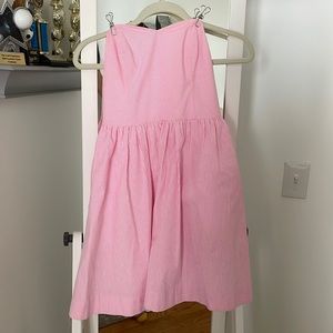 Pink Seersucker Lily Pulitzer Dress
